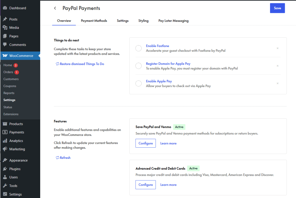 PayPal Payments Overview 概览