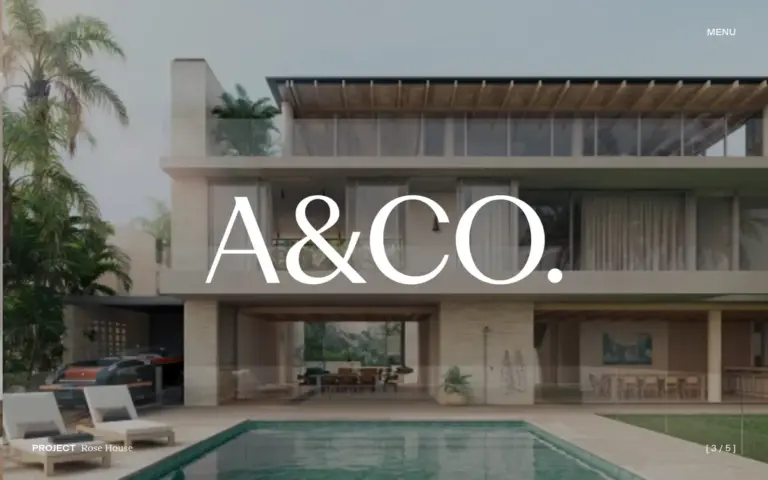 Alexander &CO. 网站首页