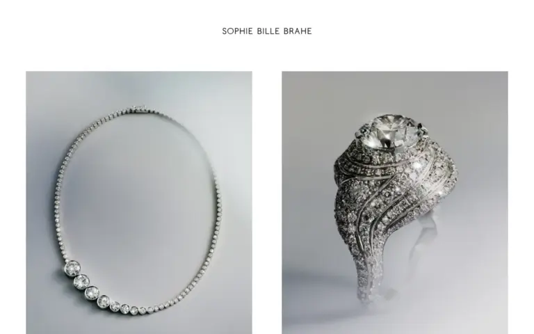 Sophie Bille Brahe 网站首页