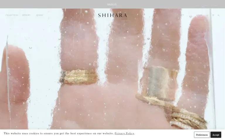 SHIHARA 网站首页