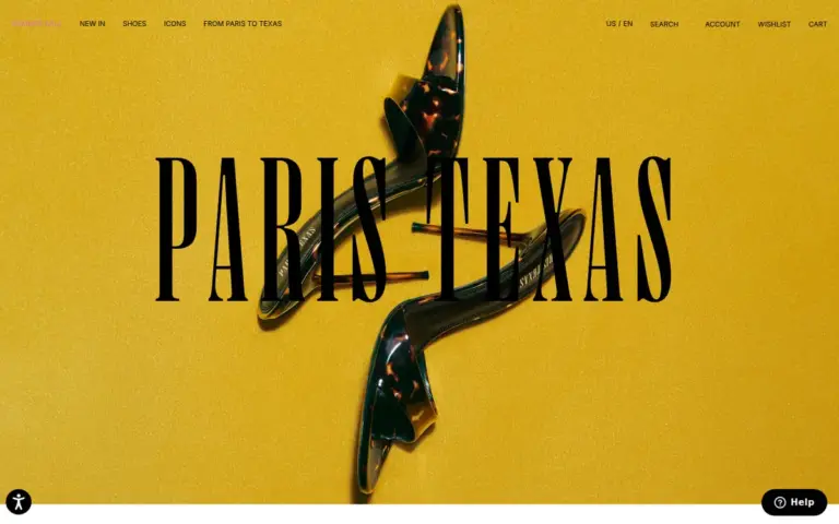 Paris Texas 网站首页
